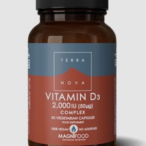Terranova Vitamin D3 2000iu x50vegicaps