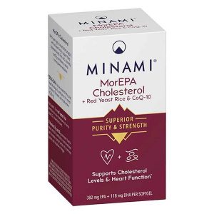 Minami MorEPA Cholesterol Omega-3 Fish Oil x30caps