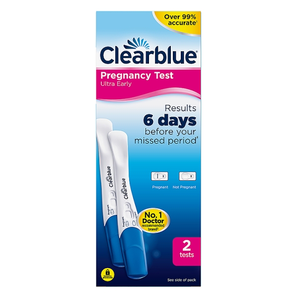 Clearblue early detection visual pregnancy test