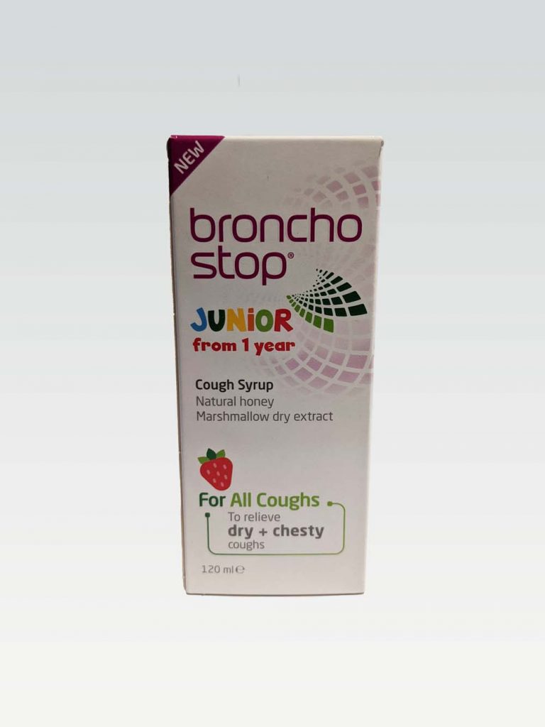 Broncho Stop Junior Cough Syrup Heaney's Pharmacy &